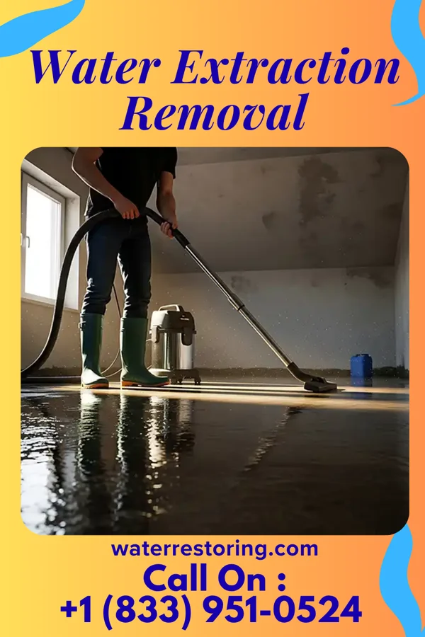 Water Extraction Removal in Moran, KS